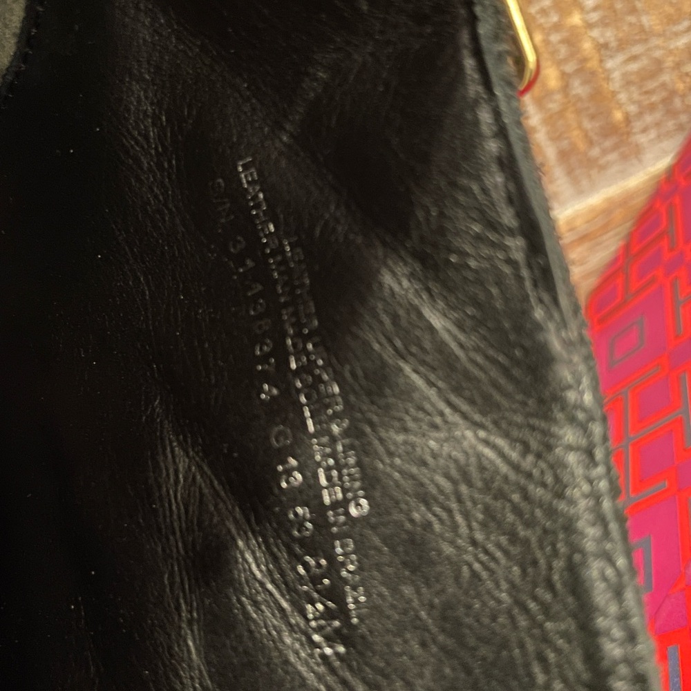 Tory Burch black leather Wedge bootie - Picture 9 of 13